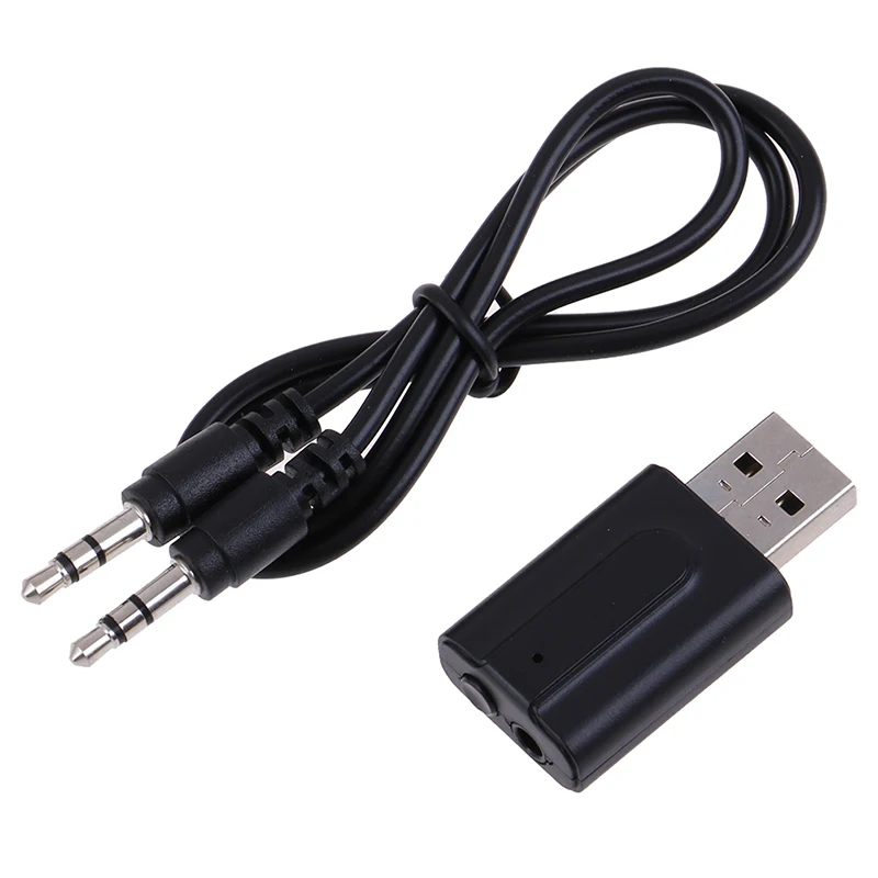 5.0 Bluetooth Transmitter Receiver TV 2 IN 1 3.5mm AUX HIFI Stereo Audio USB Mini Wireless Adapter For Speakers Car PC