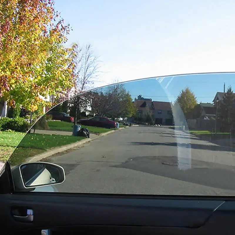 50*100 см темно-черная тонированная пленка для окна автомобиля стеклянная автомобильная пленка для защиты от солнца