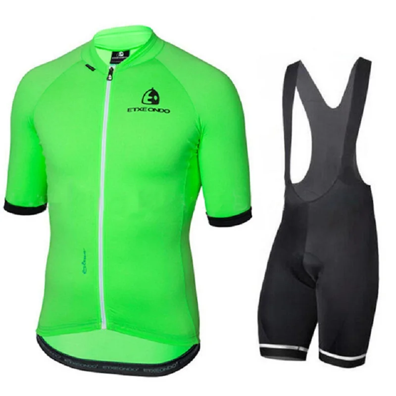 Etxeondo Cycling Jersey Summer Team Short Sleeves Quick Dry Cycling Set Bike Clothing Ropa Ciclismo Biclcle Clothing set - Цвет: Set 6