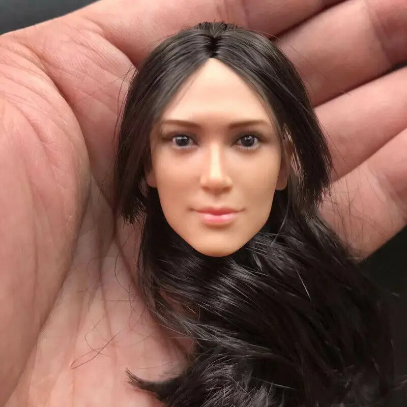 Mnotht 1/6 японский конский хвост Красивая голова Лепка для 12 дюймов Phicen тело
