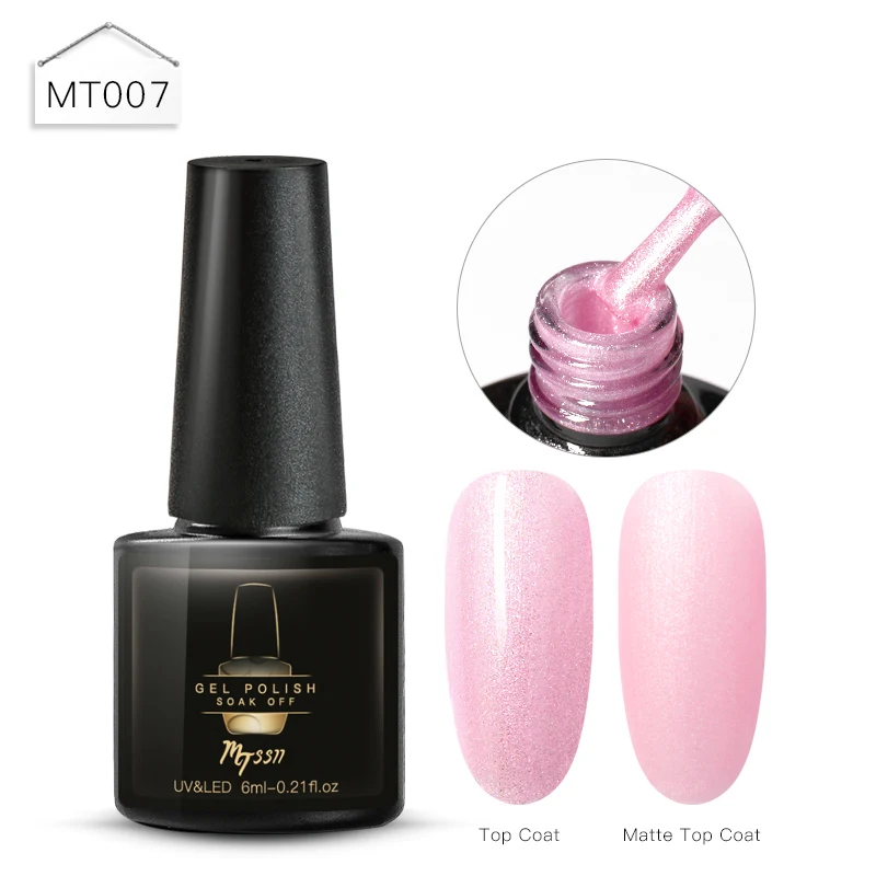 DS07183 Гель-лак для ногтей Блеск Полупостоянный Vernis верхнее покрытие замачиваемый УФ-гель для ногтей Блеск Мерцающий Маникюр замачивающийся лак для ногтей - Цвет: DS07183