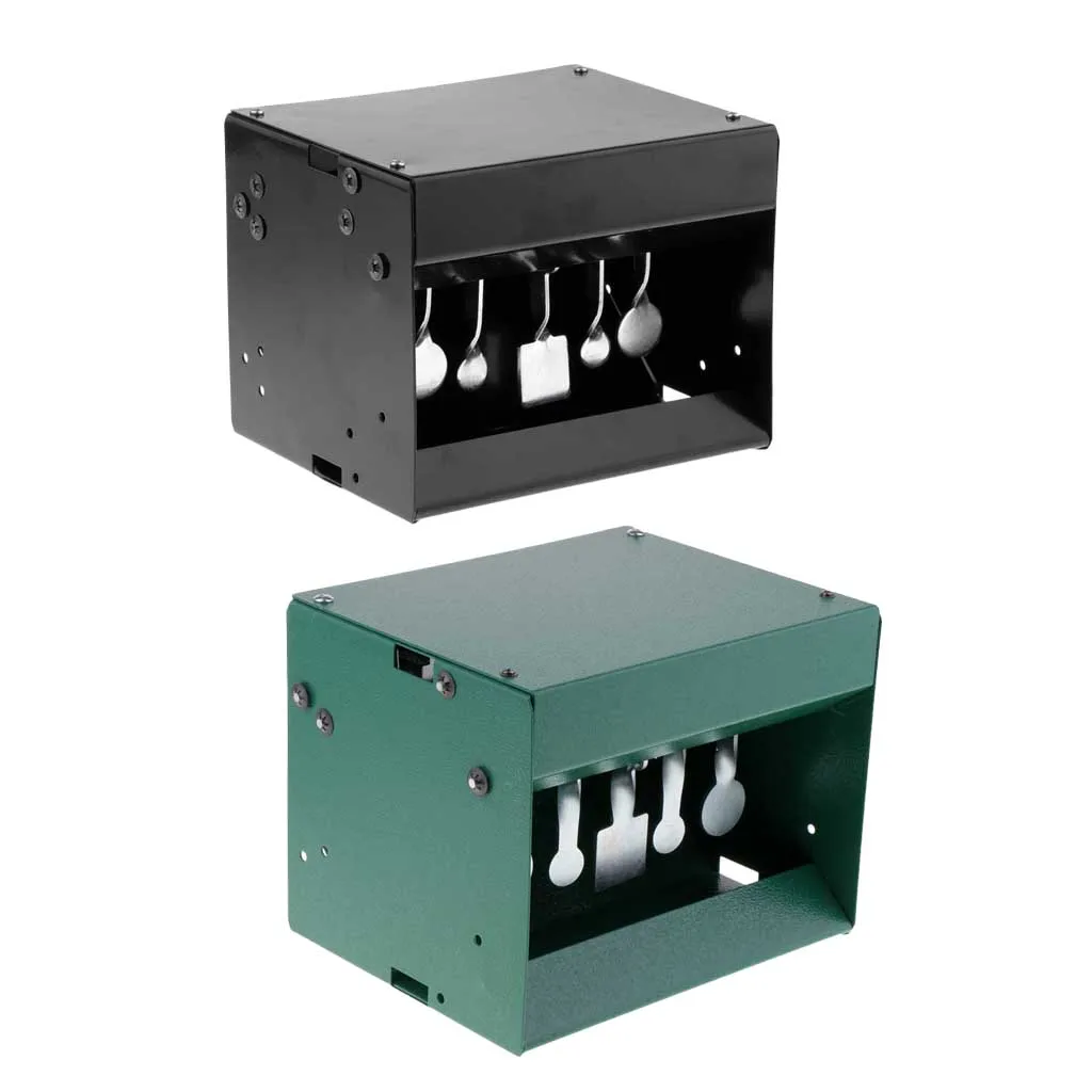 High Sensitive Spinning Self Resetting Target with Pellet Trap for Outdoor Shooting Training