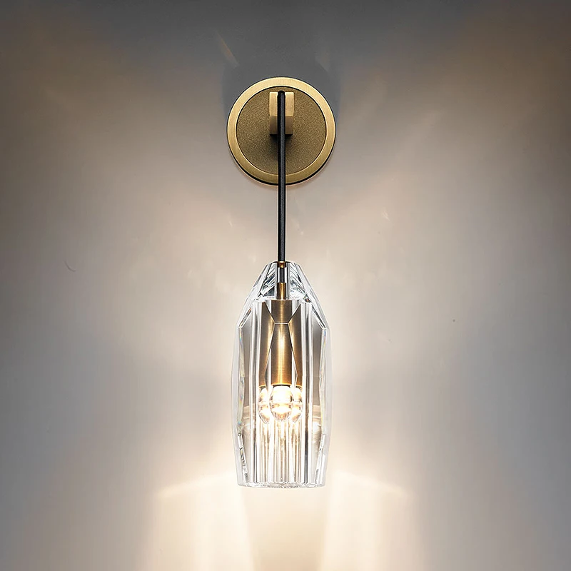 

Postmodern retro style creative Nordic LED wall lamp Postgraduate retro style creative Nordic wall light Black Golden