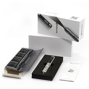 

SEQURE Mini Electric Screwdriver Smart Repairtools Set with 24 Bits SQ-ES126