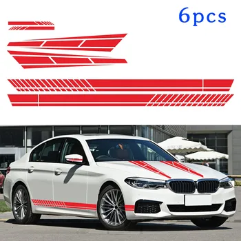 

6*Car Side Body Hood Rearview Mirror Sticker Auto Vinyl Decal DIY Universal Brand New And High Quality
