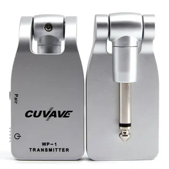 

2.4G Wireless Guitar System Transmitter & Receiver Built-in Rechargeable Lithium