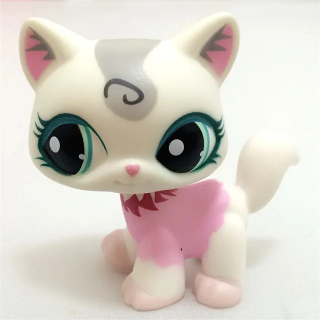Игрушки из коллекции LPS pet shop редкая красная короткая шерстяная серия кошек