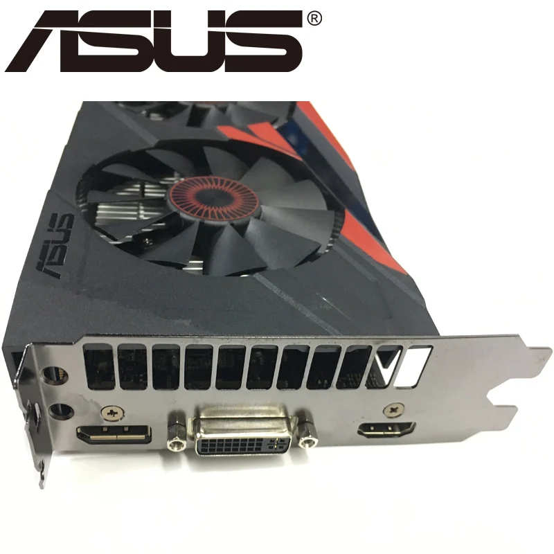 Видеокарта ASUS GTX 960 бывшая в употреблении 128 битные видеокарты с памятью GDDR5 2 ГБ