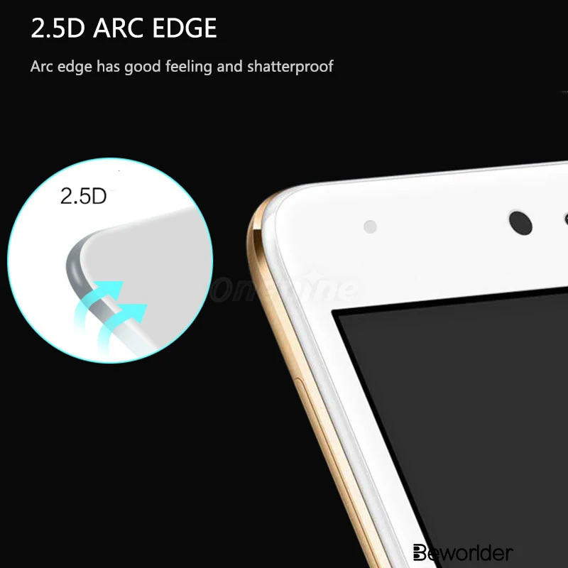 4D изогнутое Защитное стекло для Huawei Honor 6X закаленное с полным покрытием защитная