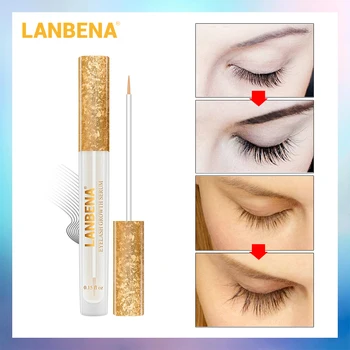 

Lanbena Growth Serum 7 Day Eyelash Longer Fuller Thicker Lashes Eyelashes And Eyebrows Enhancer Eye Care BREYLEE