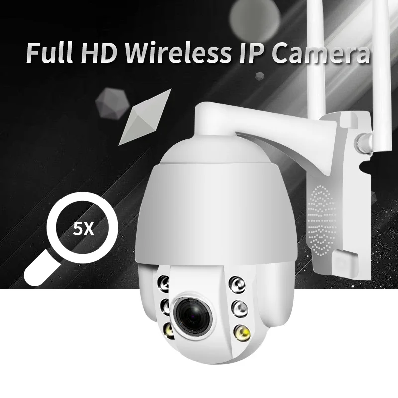 2MP 5MP sim-карта 3g 4G Беспроводная мини PTZ купольная камера 1080P 5MP открытый 5X зум объектив двухстороннее аудио CCTV камера безопасности CamHi