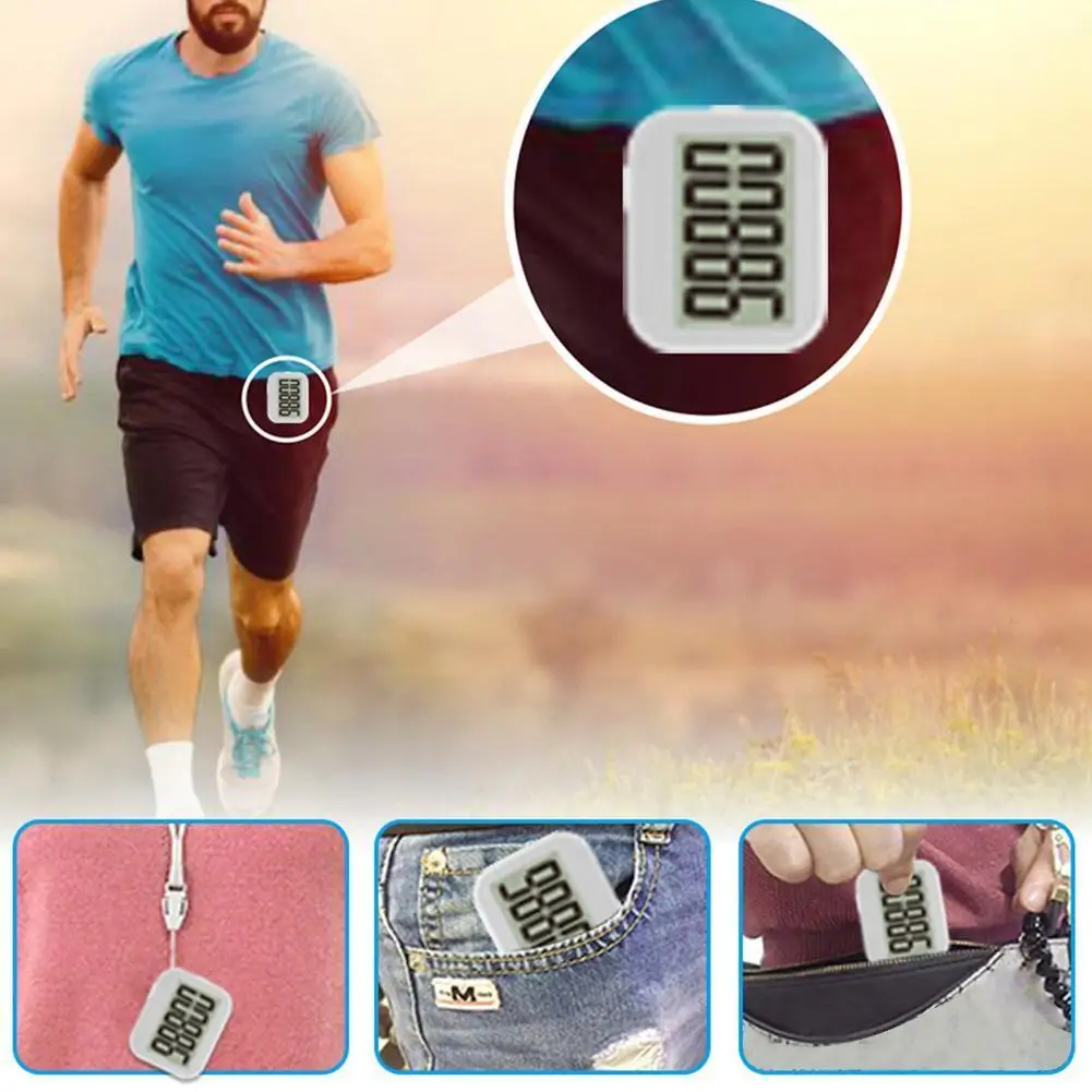 Electronic Pedometer Outdoor Pedometer Lanyard Pedometer Sport