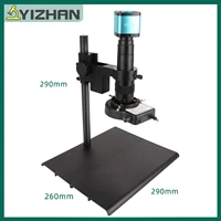 YIZHAN 48MP 4K USB HDMI VGA Digital Video Monocular Microscope Camera Continus Zoom 180X C-Mount Soldering Phone Repair Tools 1
