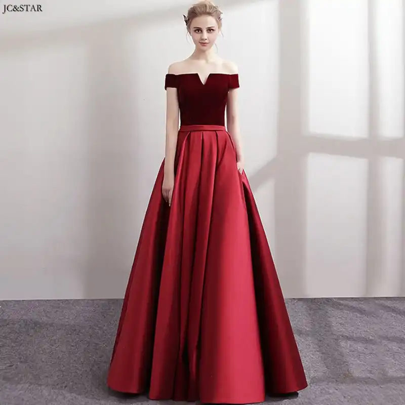 vestido longo veludo casamento