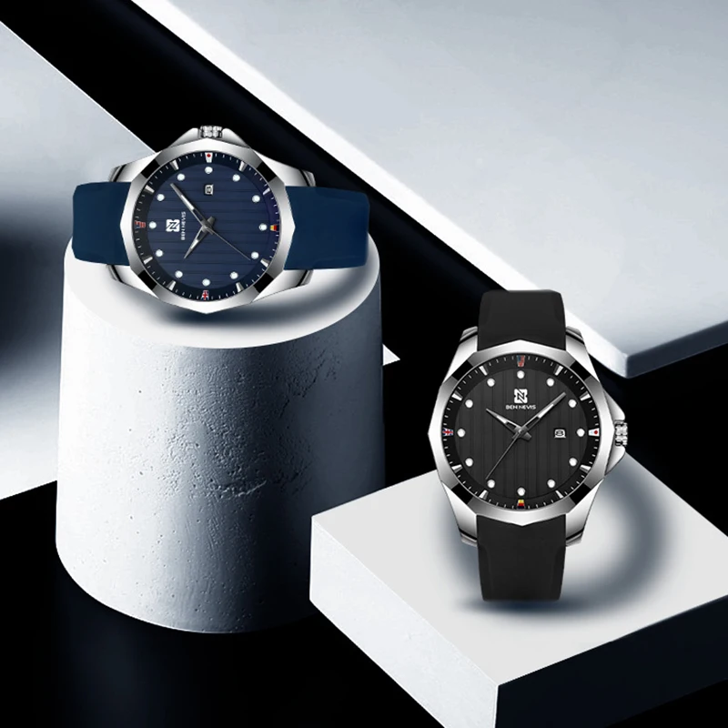 Часы Relojes мужские модные спортивные кварцевые деловые