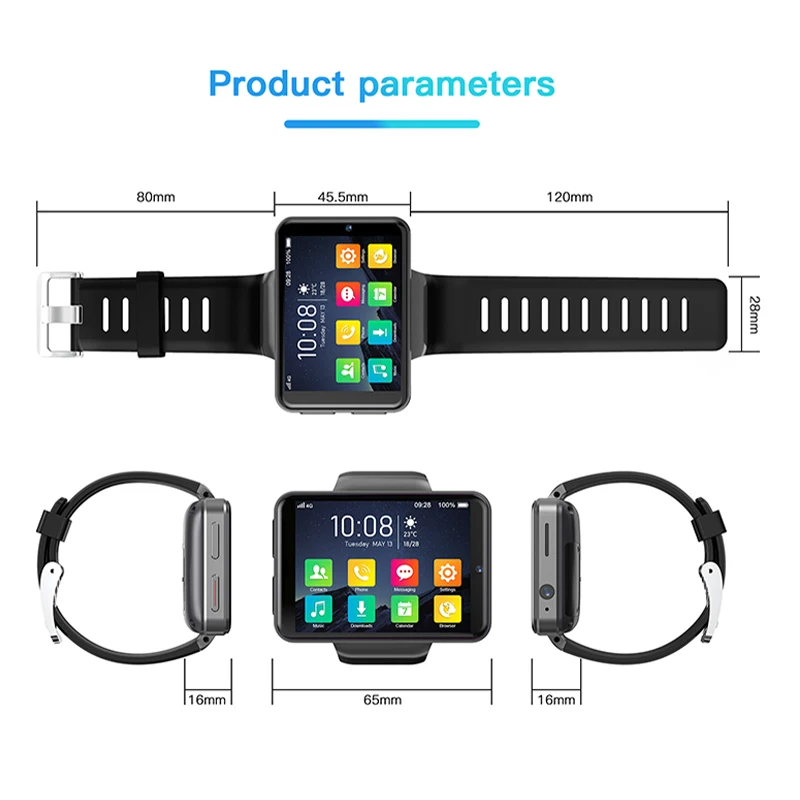 DM101 4G Ʈ ġ , ȵ̵ 7.1 OS  ھ, ɹڼ , IP67 , 2.41 ġ Ʈġ, 3GB, 32GB, 1GB, 16GB, ǰ