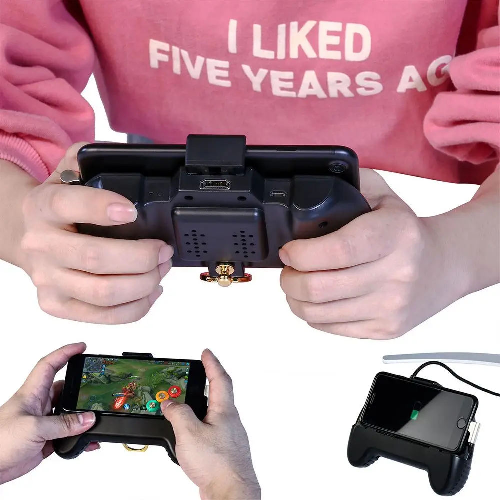 Мультифункциональный X7 геймпад для мобильных игр игровой контроллер USB2.0 интерфейс синхронизация дисплей совместим с IPhone