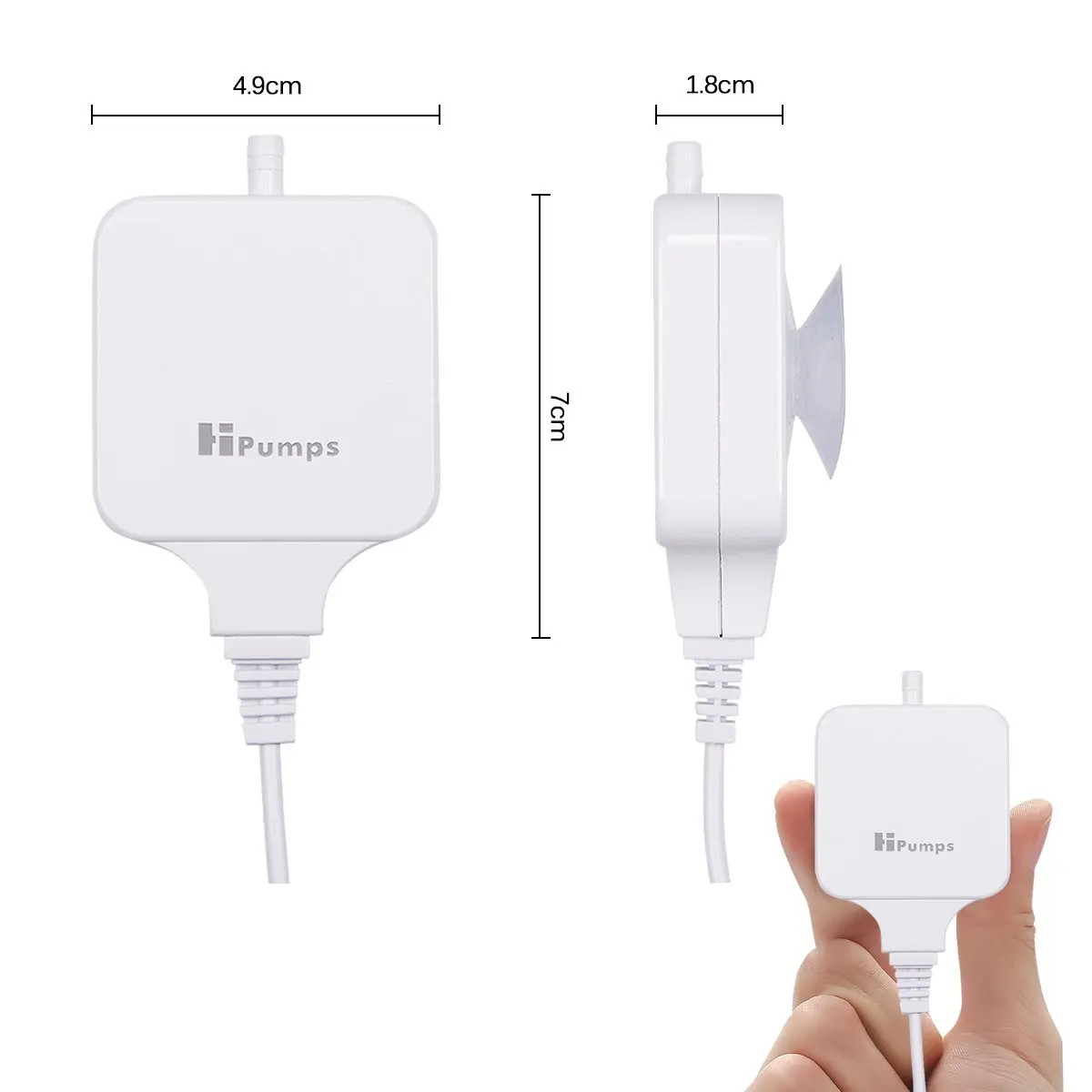 Mini Aquarium-Pumpe - Leise Sauerstoffversorgung Für Deine Fische