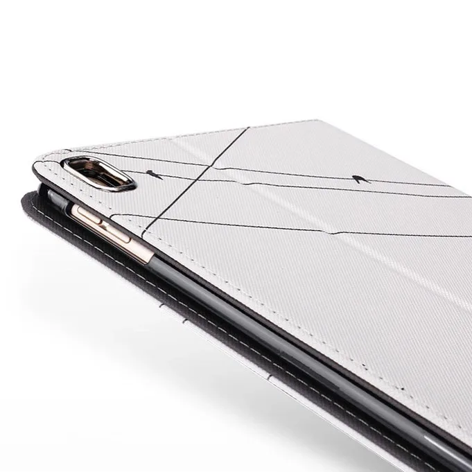 Милый черный и белый чехол с изображением котов мягкий чехол дл iPad 234 Air Air2 mini 12345 чехол для нового iPad 9,7 Авто Пробуждение/сон