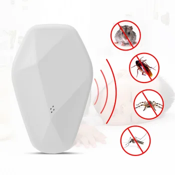 

Ultrasonic Mouse Cockroach Pest Repeller Device Insect Rats Spiders Anti Mosquito Killer Pest Control Household Pest Rejector