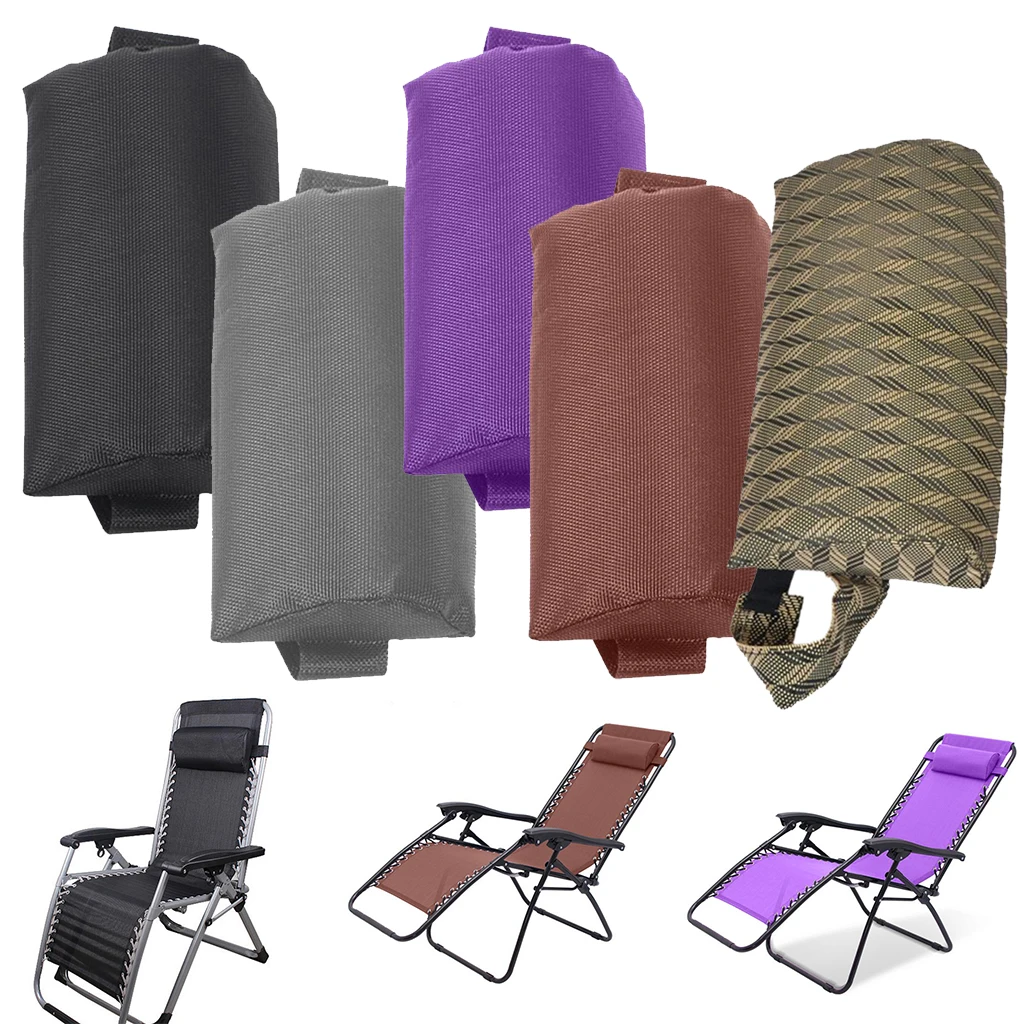 Outdoor Folding Lounge Chairs Pillow Neck Pillow Headrest Support Cushion For Chairs Recliners Driving Bucket Seats 