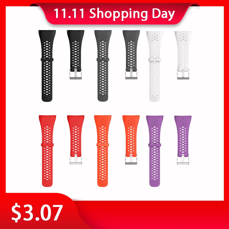

Silicone Wrist Strap Replacement for Polar M430 GPS Running Smart Sport Watch Band with Tools Wristband for Polar M400 Bracelet