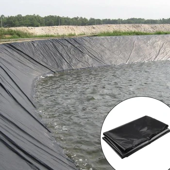 

Rubber Pond Liner Black Pond Liner for Water Ponds Streams Fountains Heavy Duty Guaranty Landscaping Pool Pond Home Garden