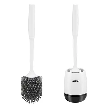 

Toilet Brush Clean Non-Stick Hair Tpr Brushes Holder Practical Brush Portable Quick Drying Clean Set
