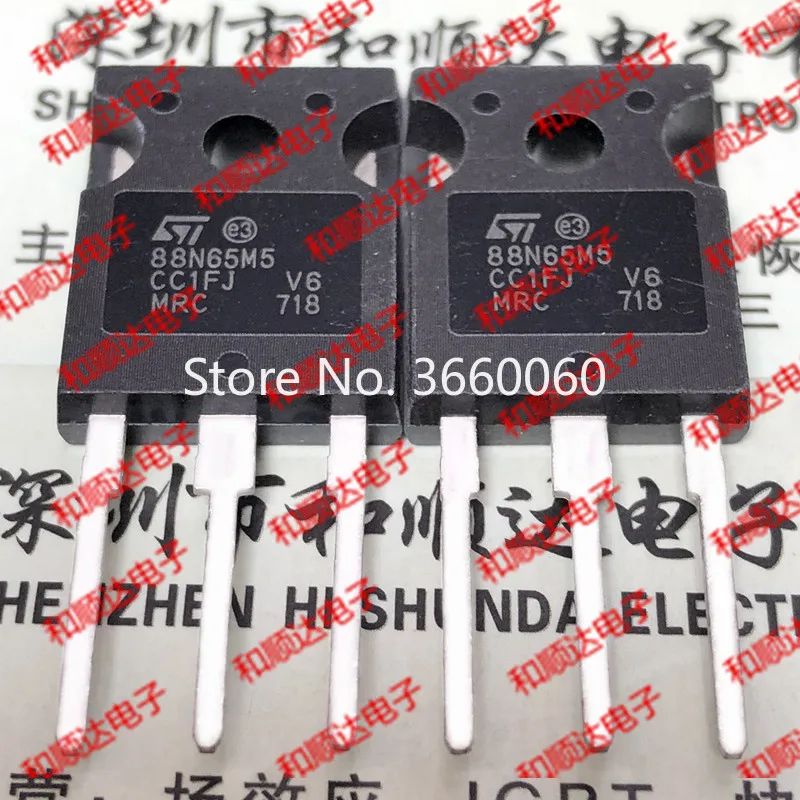 5 шт./лот STW88N65M5 88N65M5-247 650V 88A
