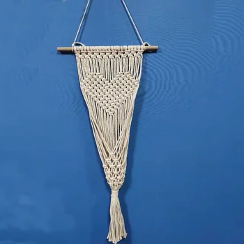 

Hand Made Flower Basket Green vine Pot Planter Hanging Vase Container Wall Plant Basket For Garden lb42