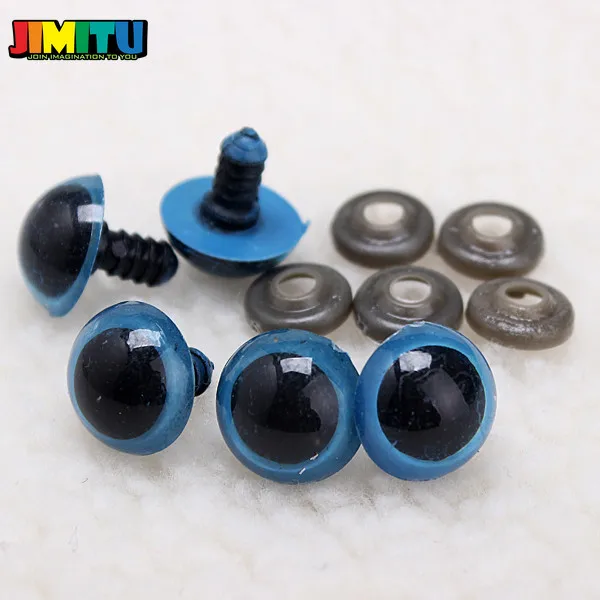 JIMITU 5 шт. 10 18 мм пластиковые куклы безопасные игрушечные Глазные яблоки для