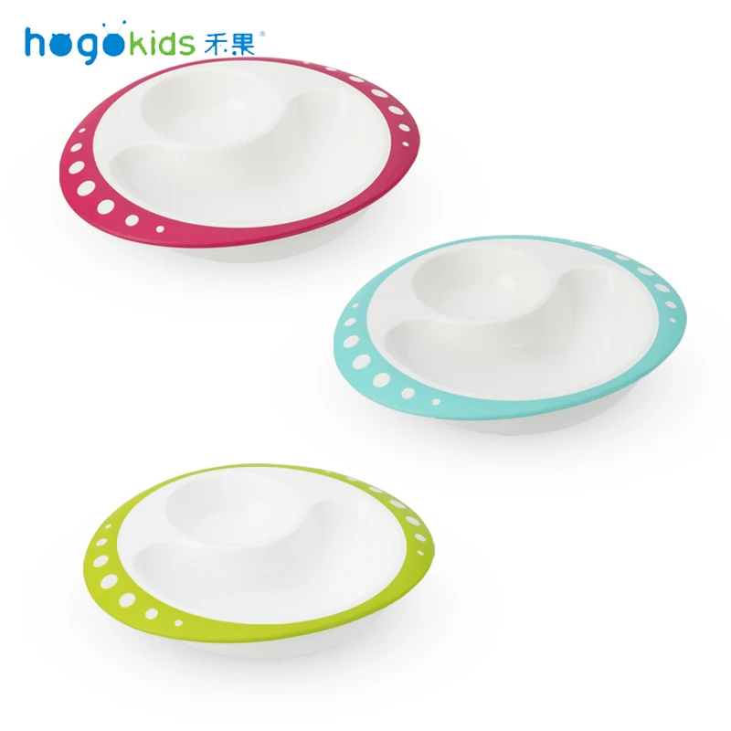 Hogokids детское Кормление PP детские блюда Детские тарелки детская тарелка безопасная посуда вспомогательная чаша разделительная тренировочная чаша