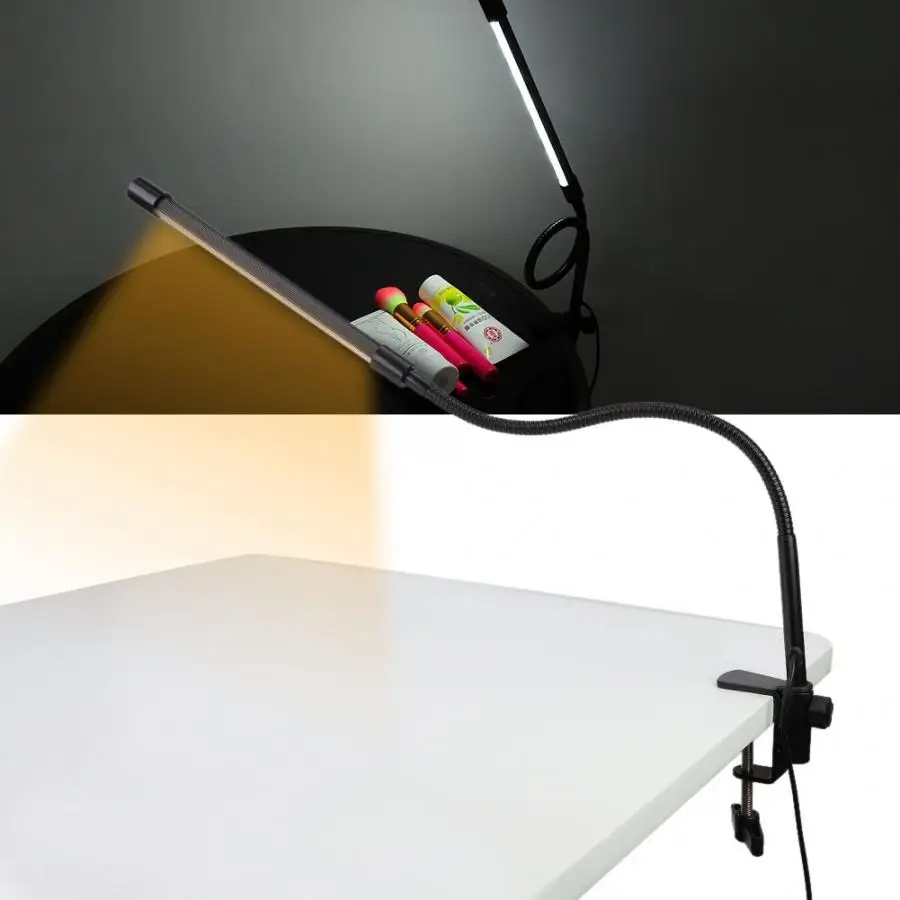 

Microblading LED Light 360 Degree Rotation Brightness Nail Art Tattoo Clip Lamp Eye Protection Permanent Makeup