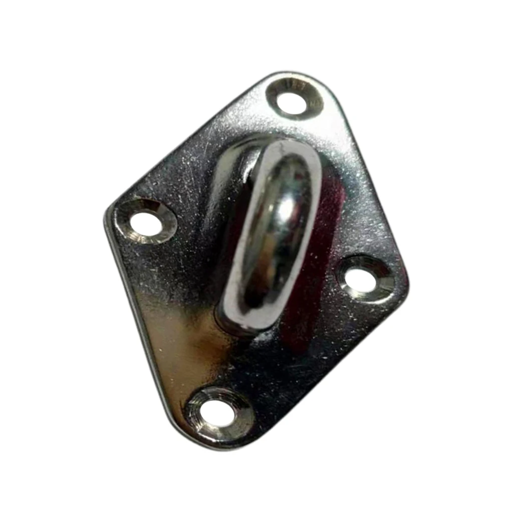 Stainless Steel Marine Boat Eye Plates HEAVY DUTY Diamond Eye Hook Deck Hardware for Inflatable Kayak Canoe Boat Dinghy Yacht