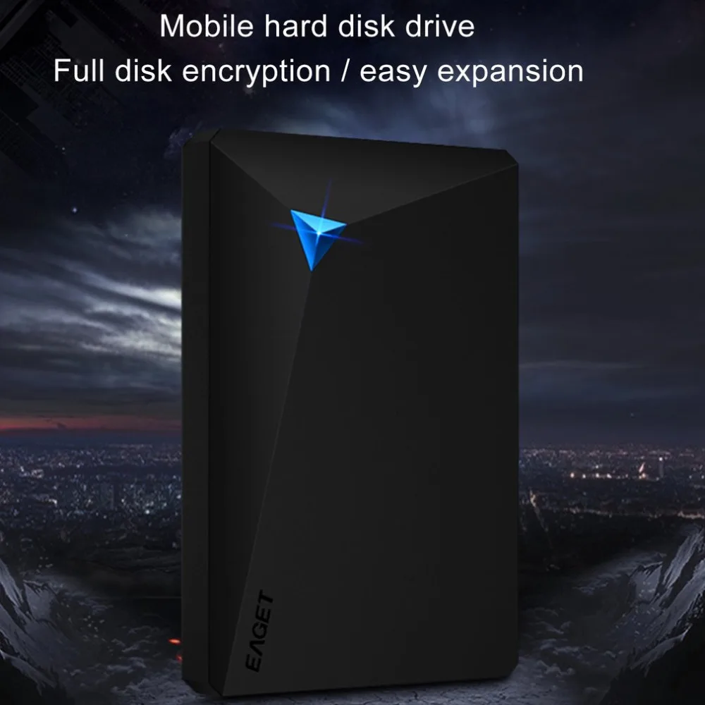 EAGET G20 внешний жесткий диск тип HDD шифрование жесткий диск USB 3,0 интерфейс Ультра-быстрая скорость чтения-записи для ПК ноутбука