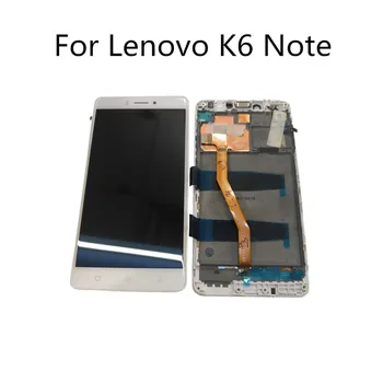 

ESC Original For Lenovo K6 Note K53a48 LCD Display +Touch Digitizer Screen Glass Assembly For Lenovo K6 Note Display With Frame