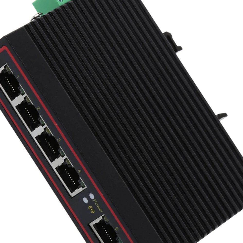 Мини 5-Порты и разъёмы для рабочего стола, RJ45 10/100 Мбит/с коммутатор для интернет-сети концентраторы сети ноутбук DIN Rail LACP SNMP для портативных ПК