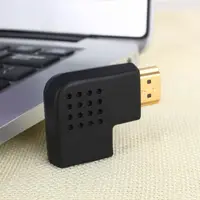 תואר זווית כדי זכר נקבה מתאם HDMI מחבר, 90 תואר שמאל / ימין זווית ו -270 לתואר PC / טלפון HD Extender HDMI Adapte (3)