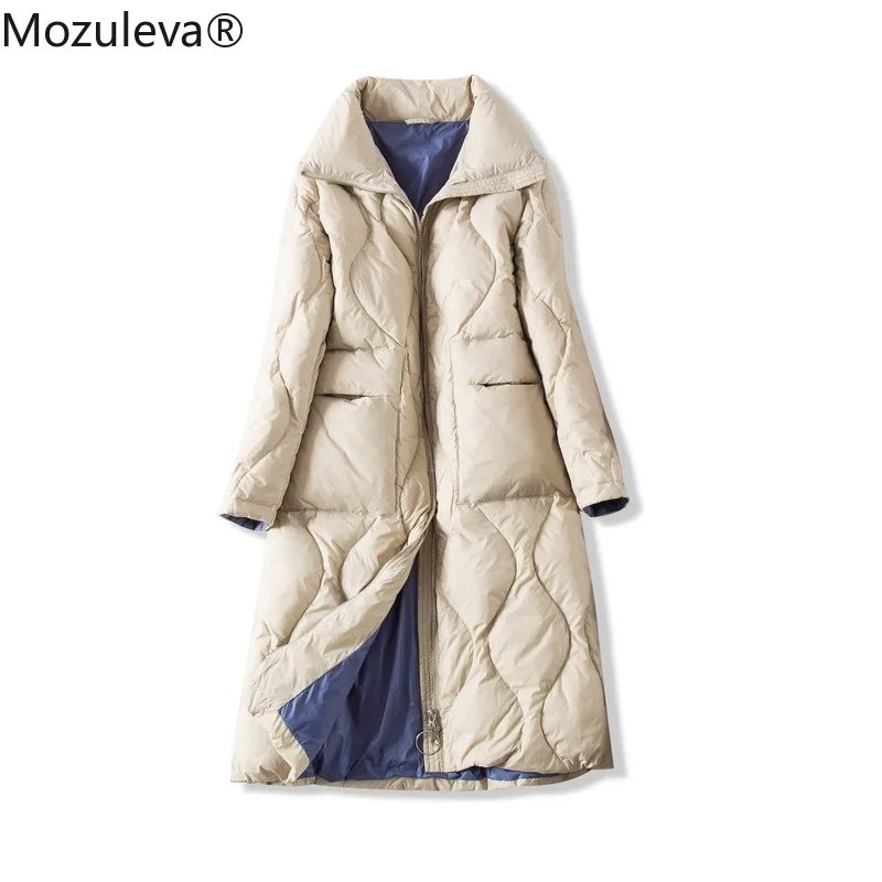 Mozuleva 2020 Autumn Winter  Long Thick  White