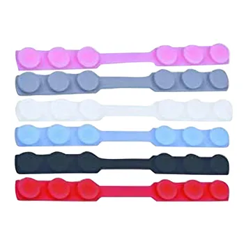 

35# 6PCS Third Gear Adjustable Anti-Slip Mask Ear Grips Extension Hook Adjustable Earache Portable Ear Face Mask Accessories