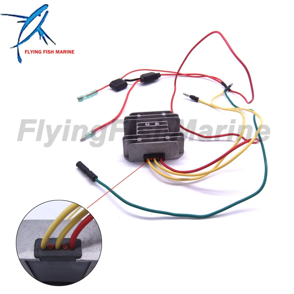 Лодка выпрямитель мотора в сборе F25-05170500W для Parsun HDX 4-тактный F20 F25 F20BW F25BW F20FW F25FW лодочный мотор