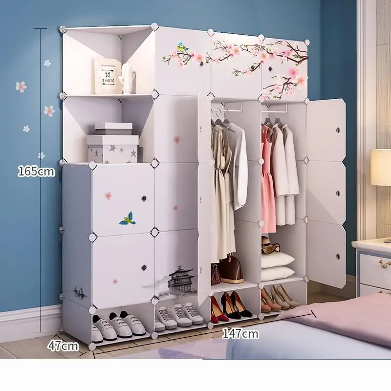 Version M De Almacenamiento Range Chambre мобильный для Каса Armadio Guardaroba шкаф Guarda Roupa мебель для спальни шкаф - Цвет: Version M
