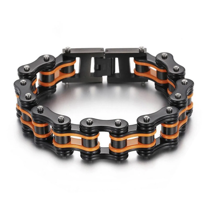Браслеты Дружба панк велосипед велосипедный браслет Шарм Панк ювелирные изделия рок ювелирные изделия подарок Байкер мужской браслет из нержавеющей стали