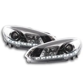 

FKFSVW010067faro Daylight daytime running lights for VW Golf 6 Type 1K year Constr. 08-Chrome