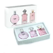 1 набор, 3 шт., для женщин,, парфюмированный, для женщин, парфюмированный, распылитель, бутылка, стекло, модный, натуральный, для девушек, цветочный, фруктовый аромат, аромат