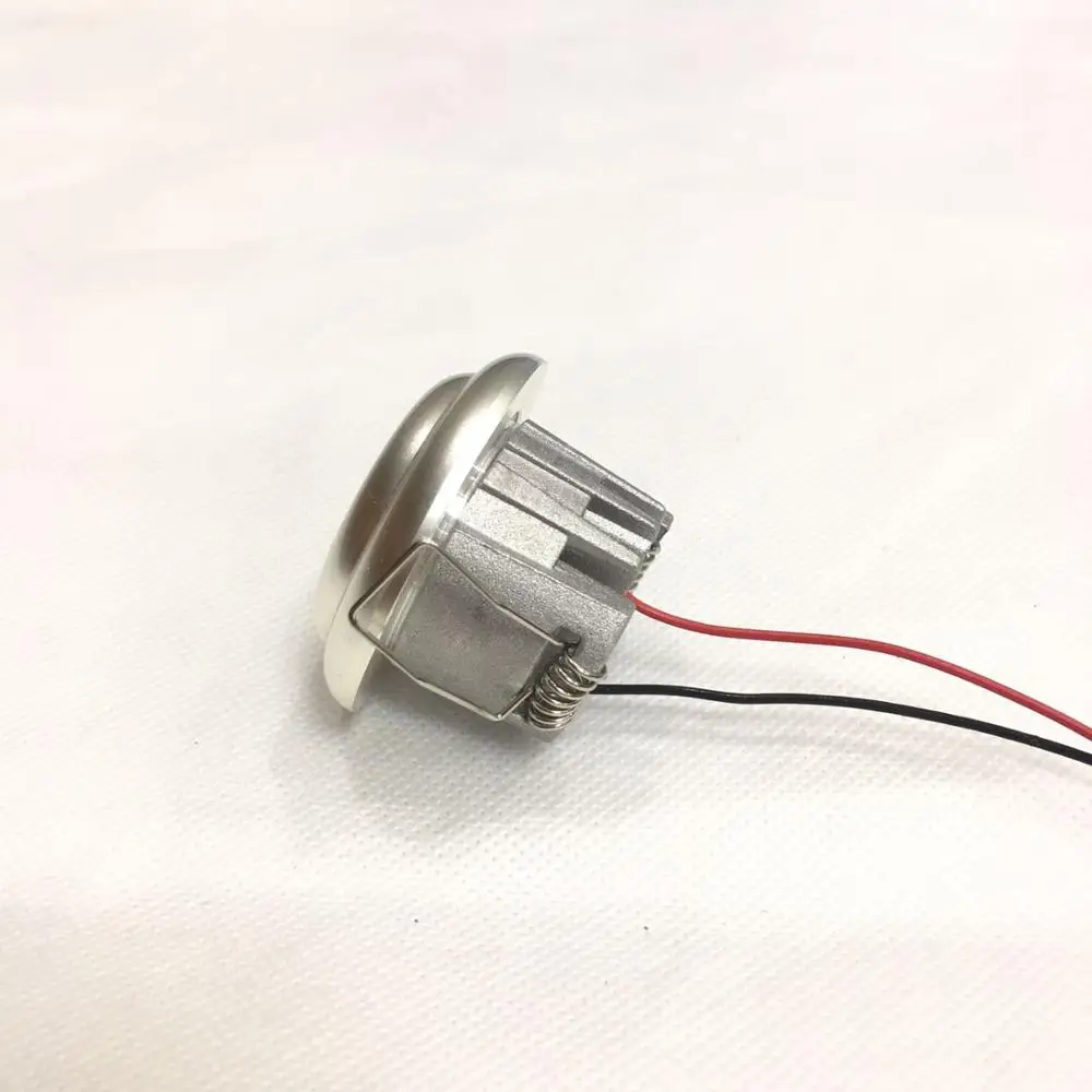 10 единиц 3 W светодиодный мини Einbauleuchte круглым verstellbarer черно-белую пятно Deckenlampe 220 V светодиодный-Schrankleuchte