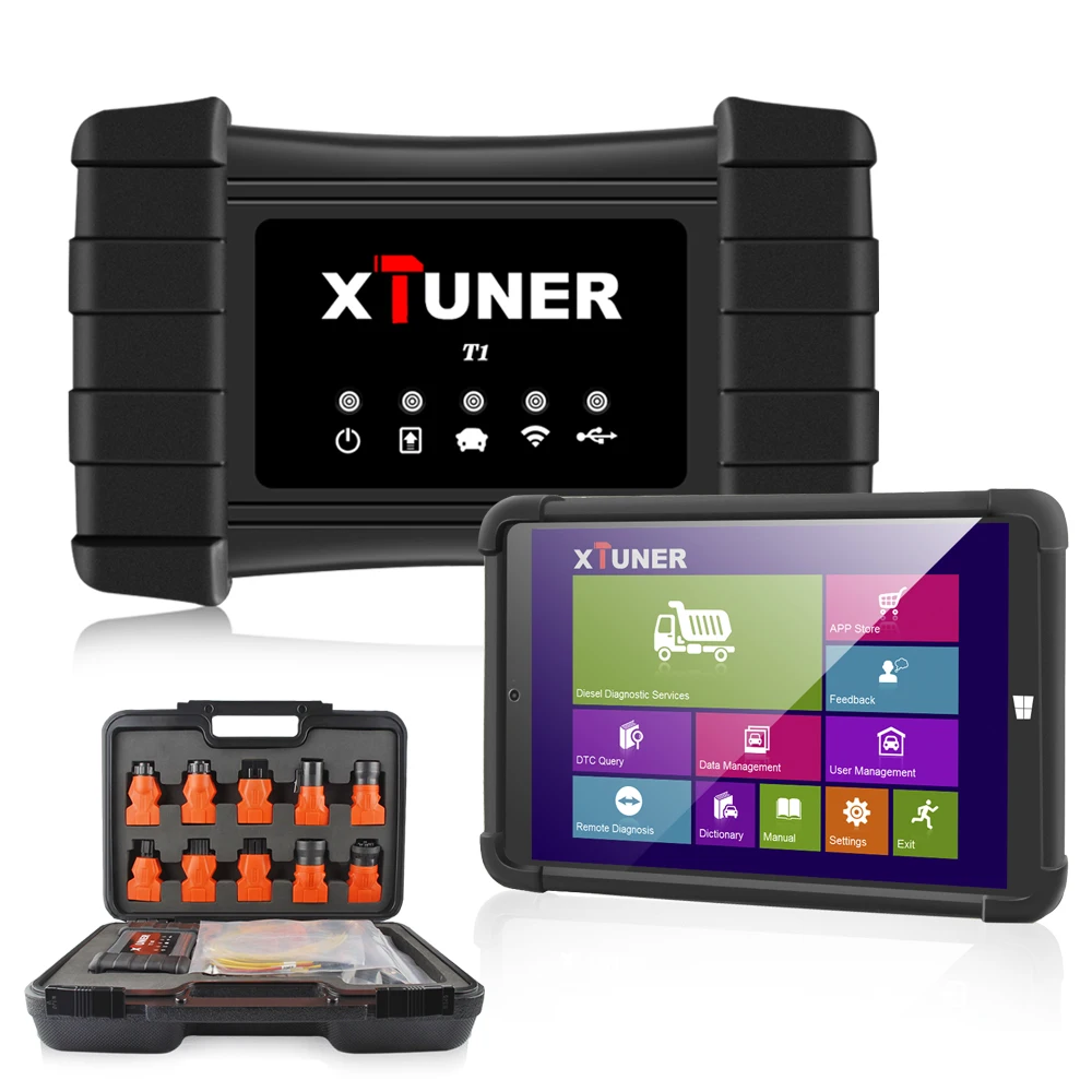 XTUNER T1 Heavy Duty Trucks Auto Intelligent Diagnostic Tool Support ...