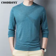 

COODRONY Brand Soft Warm Sweater Pullover Men Clothing Autumn Winter Wool Knitwear Jumper Casual O-Neck Jersey Pull Homme C1400