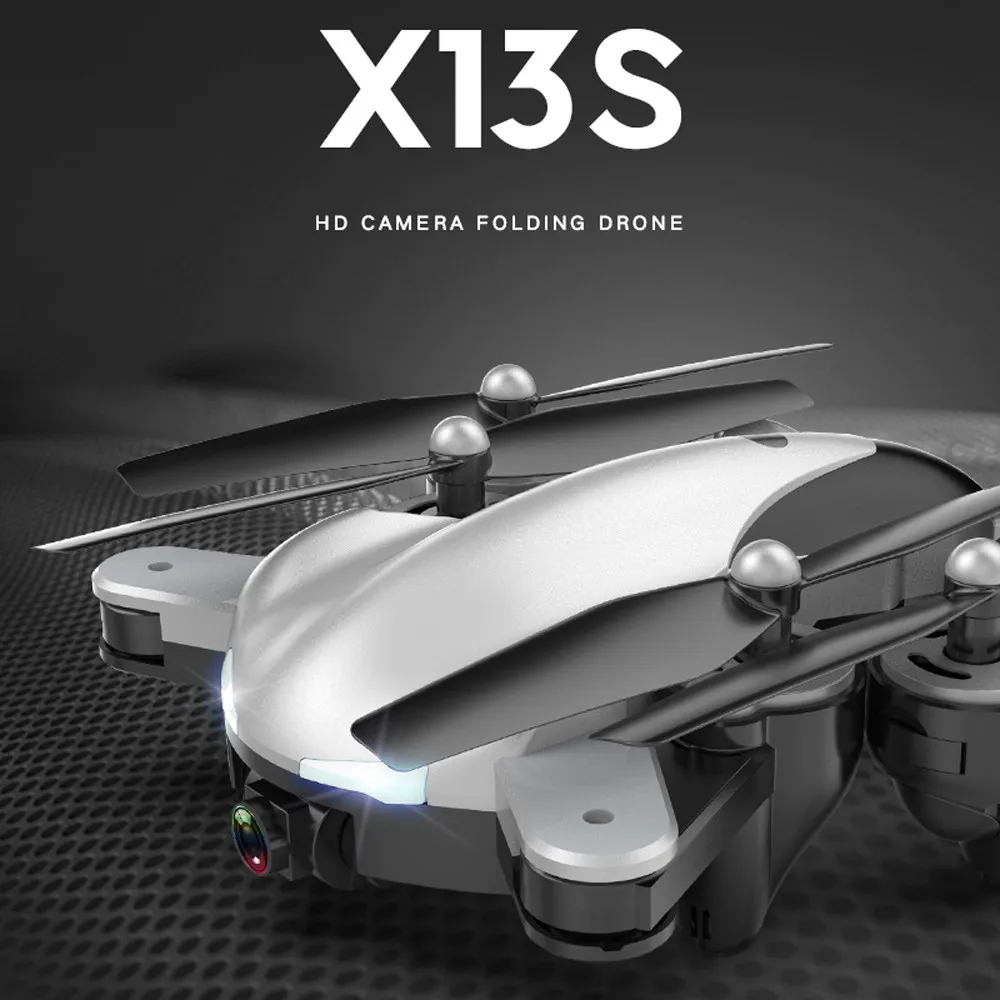 X13S RC Дрон 1080P с двойной камерой оптический поток HD один ключ возврат Квадрокоптер HD видеокамера Вертолет игрушечные Квадрокоптеры