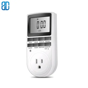 

US Standard AC Digital Voltmeter Timer Metering Socket Multi-function Creative Meter Intelligent Power Detector Home Socket